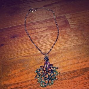Betsey Johnson Jewelry - peacock neckless 🤐 Betsey Johnson Jewelry - peacock neckless 🤐